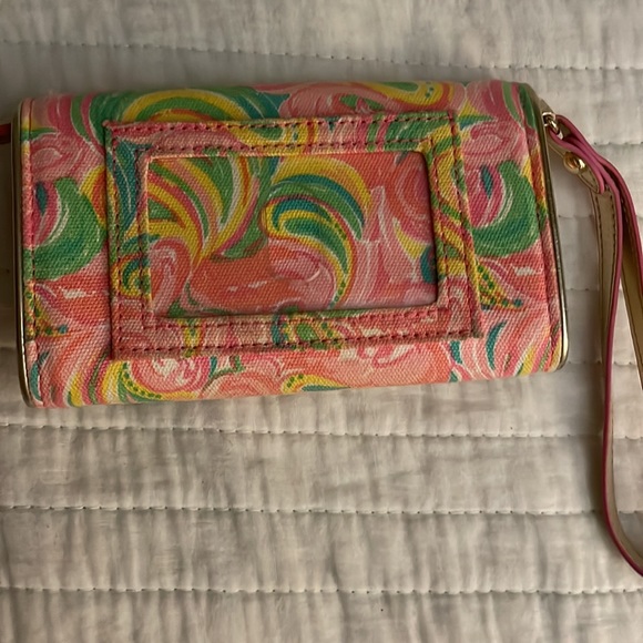NWOT Lilly Pulitzer wristlet/wallet very pretty - Picture 2 of 5